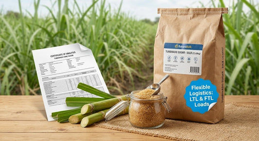 "Wholesale turbinado sugar bulk crystals for food manufacturing